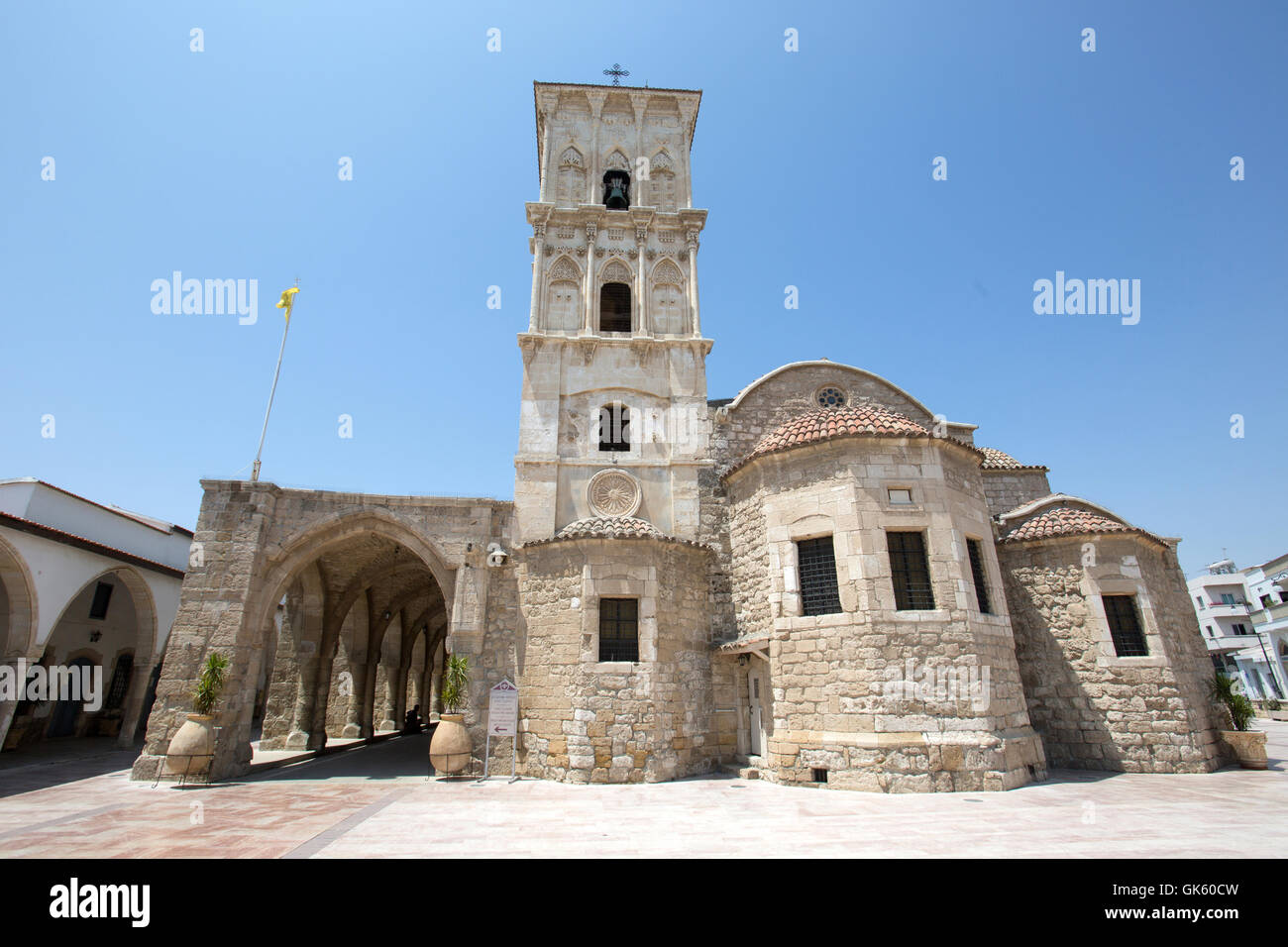 The Church of Saint Lazarus in Larnaca. Stock Photo