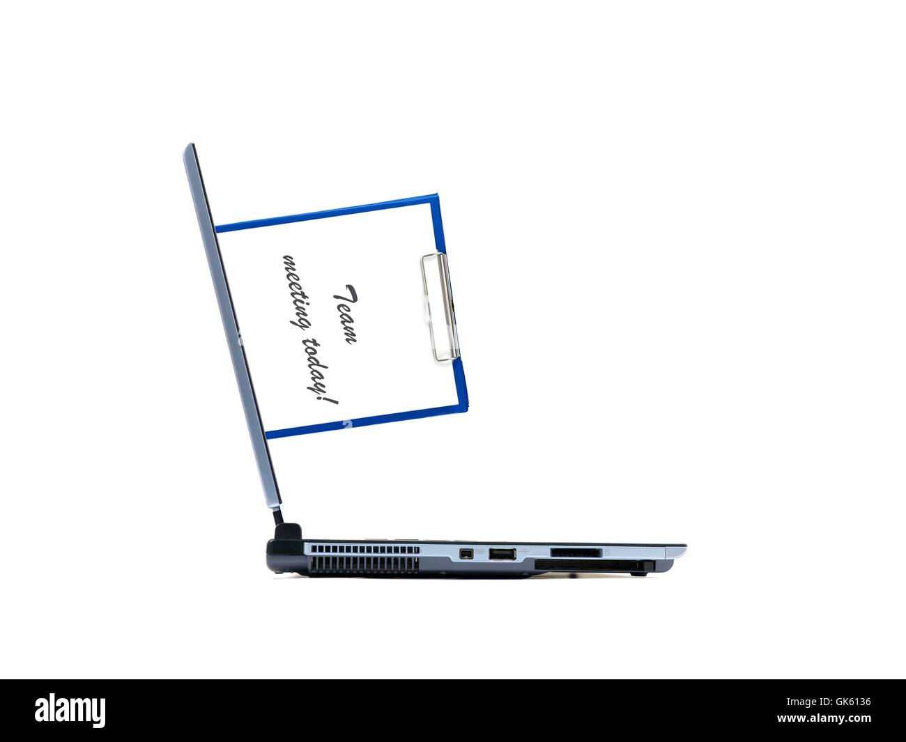 Laptop screen open document hi-res stock photography and images - Alamy