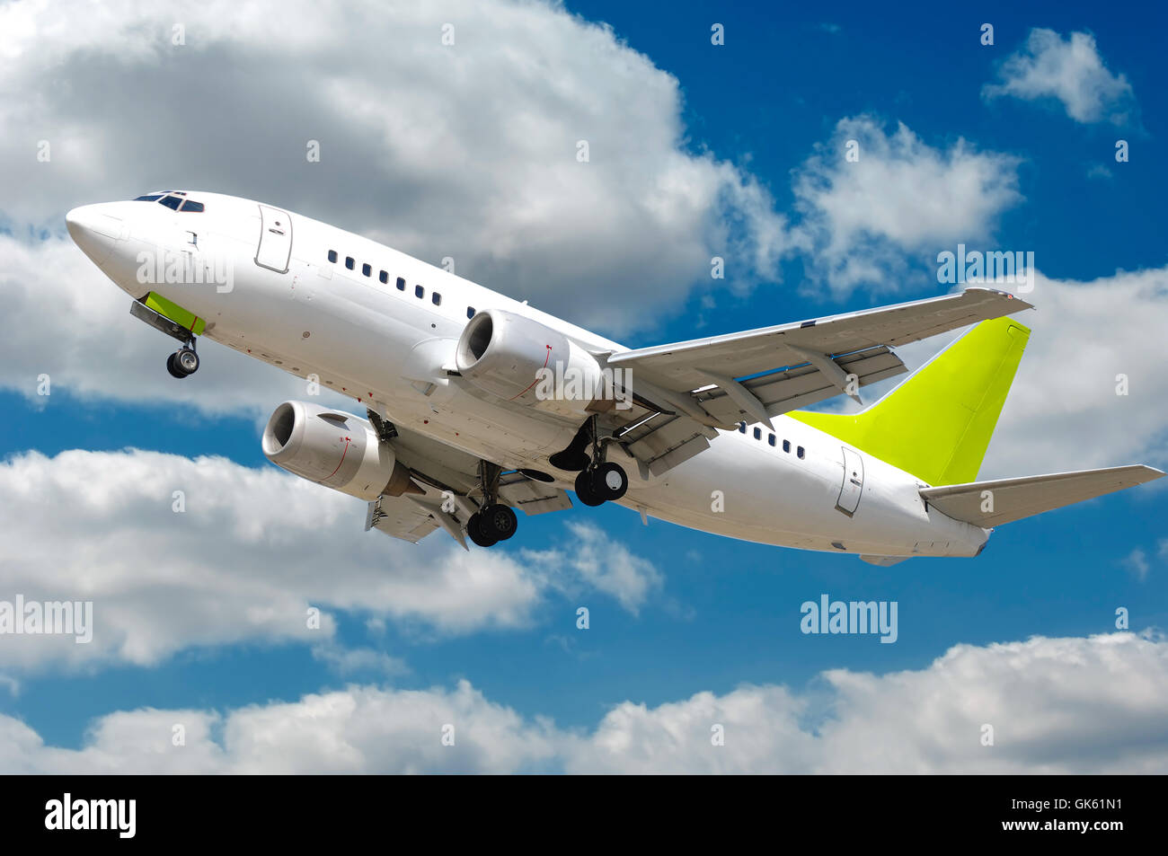 Commercial jet plane Stock Photo Alamy