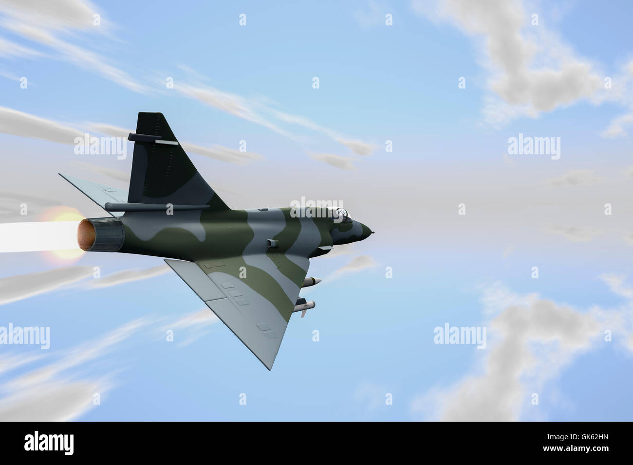 Jet fighter Stock Photo