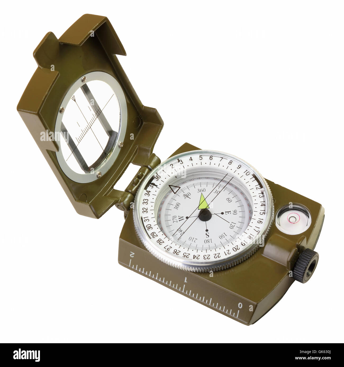 Compass pointing south east hi-res stock photography and images - Alamy