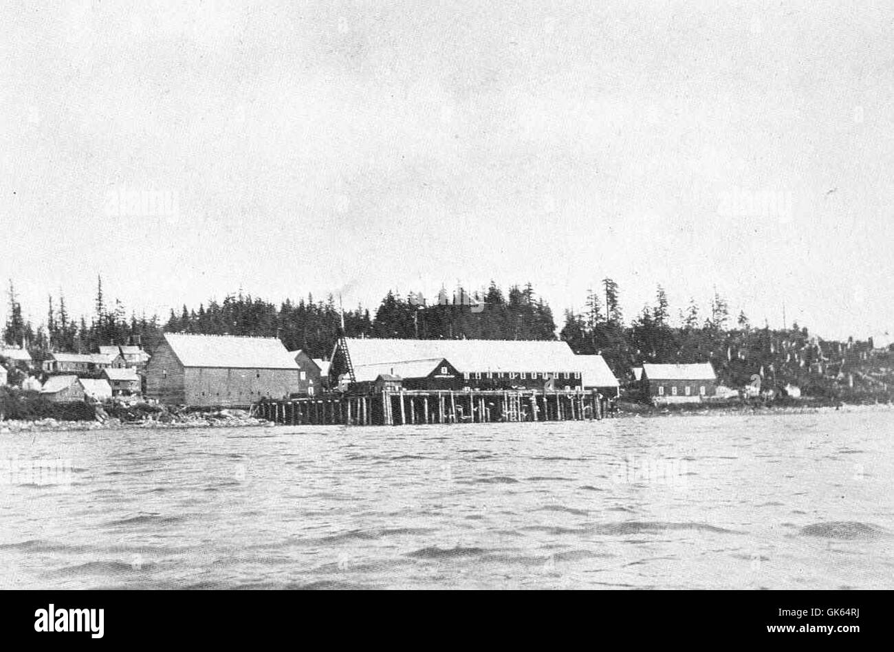 49050 Cannery at Yakutat Stock Photo Alamy