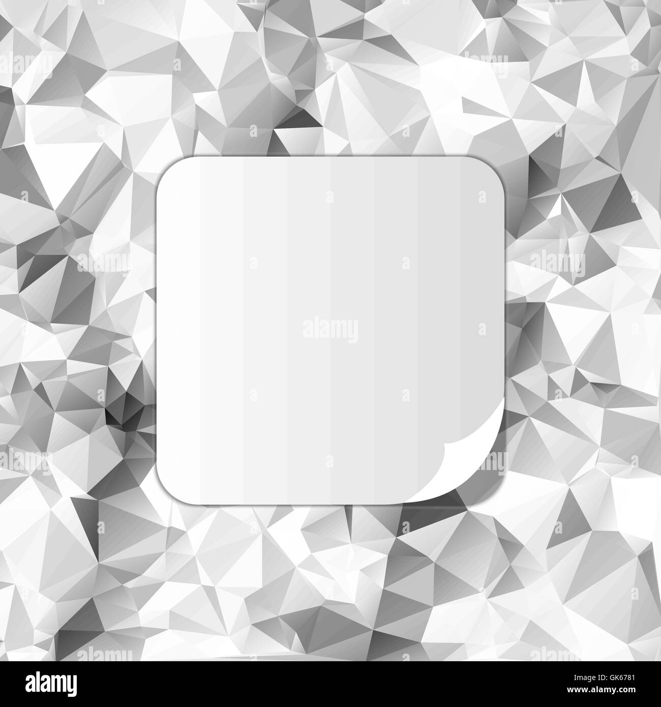 Abstract triangle polygonal background in vector, eps Stock Vector ...