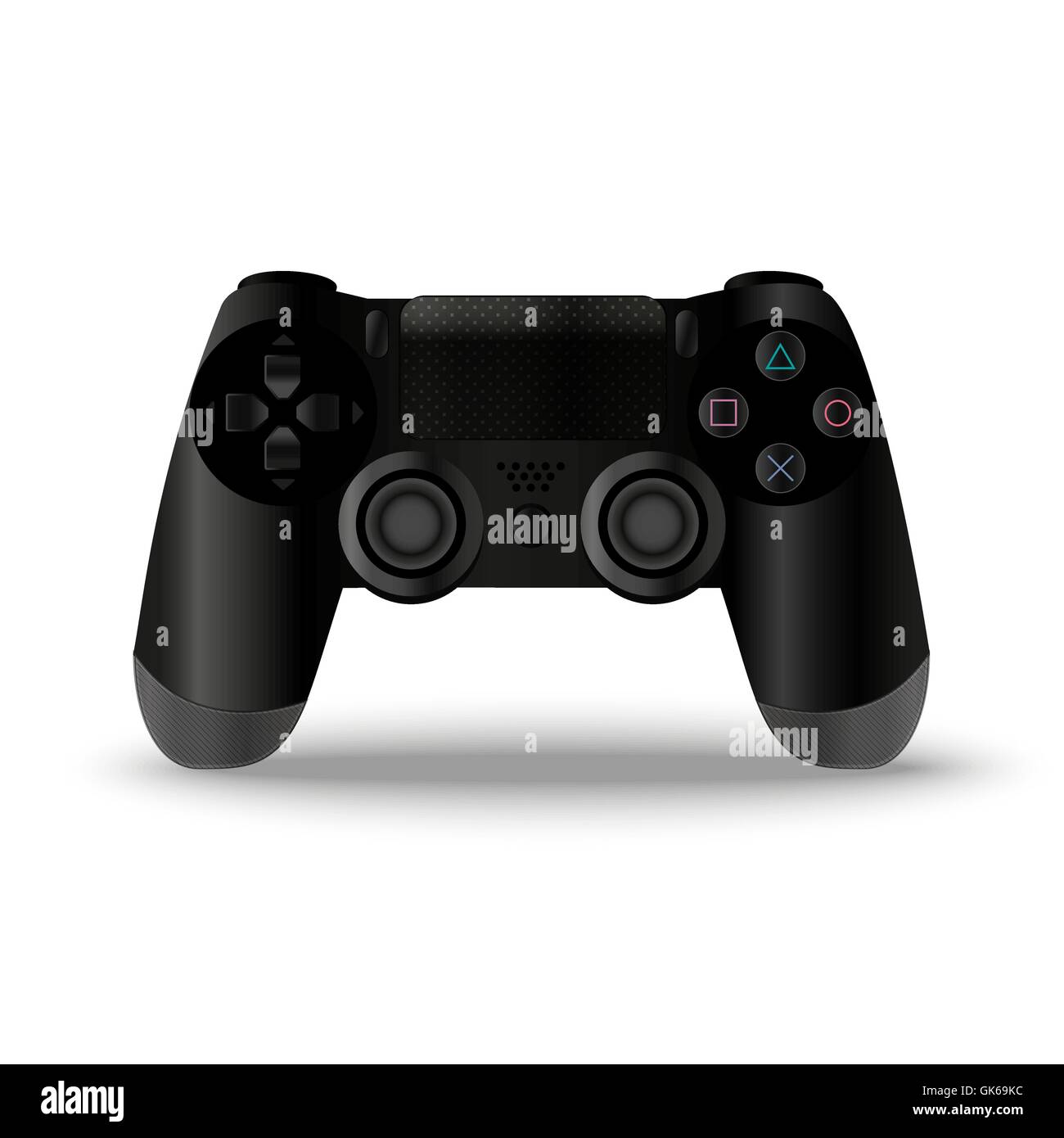 Game controller and joystick game console, gamepad Stock Vector Image & Art Alamy