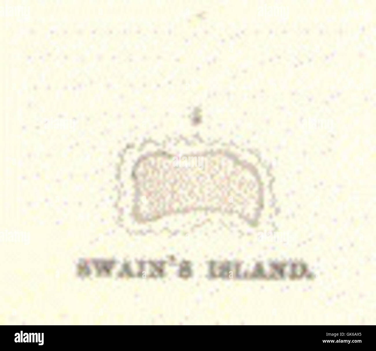 53010 Swain's Island Stock Photo