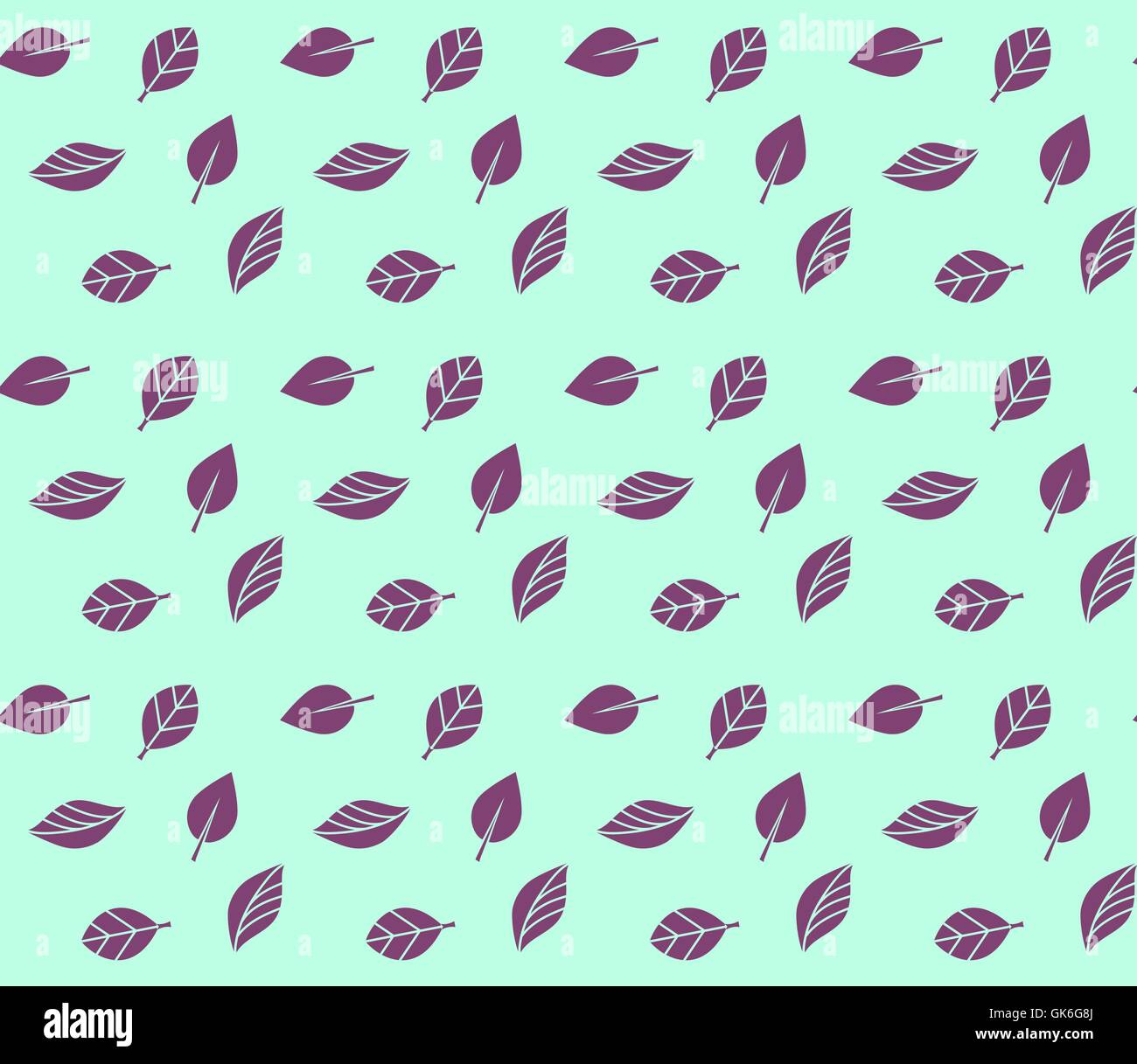 Vector seamless pattern and background from green leaves Stock Vector ...
