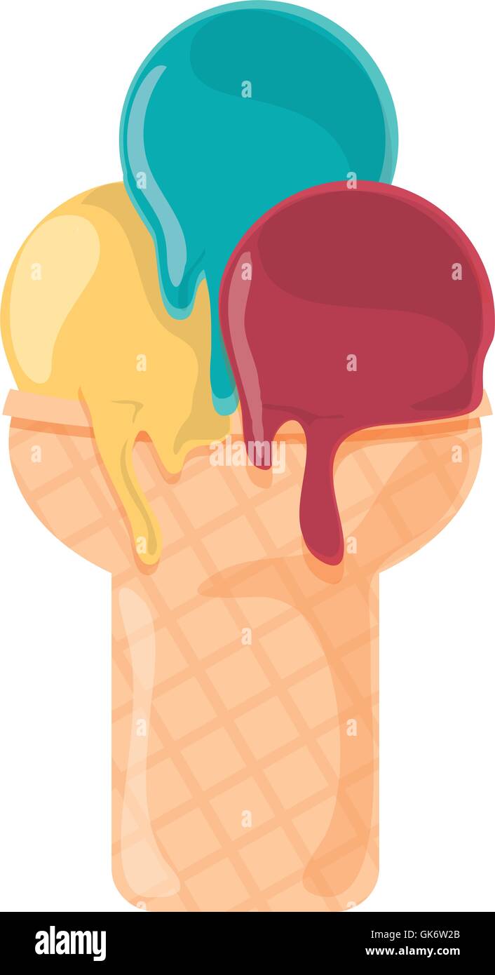 ice cream cone icon Stock Vector Image & Art - Alamy