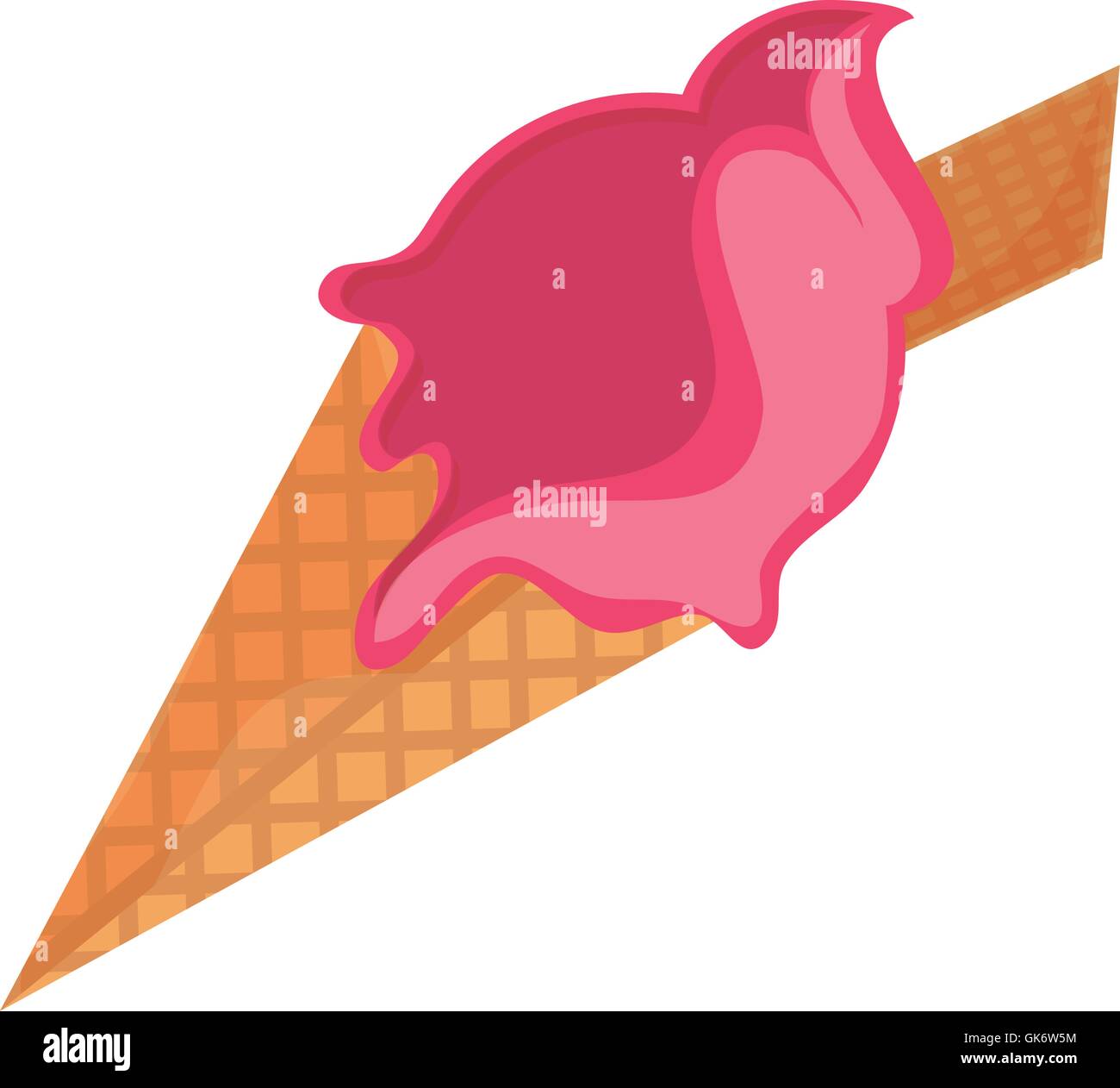 ice cream cone icon Stock Vector Image & Art - Alamy
