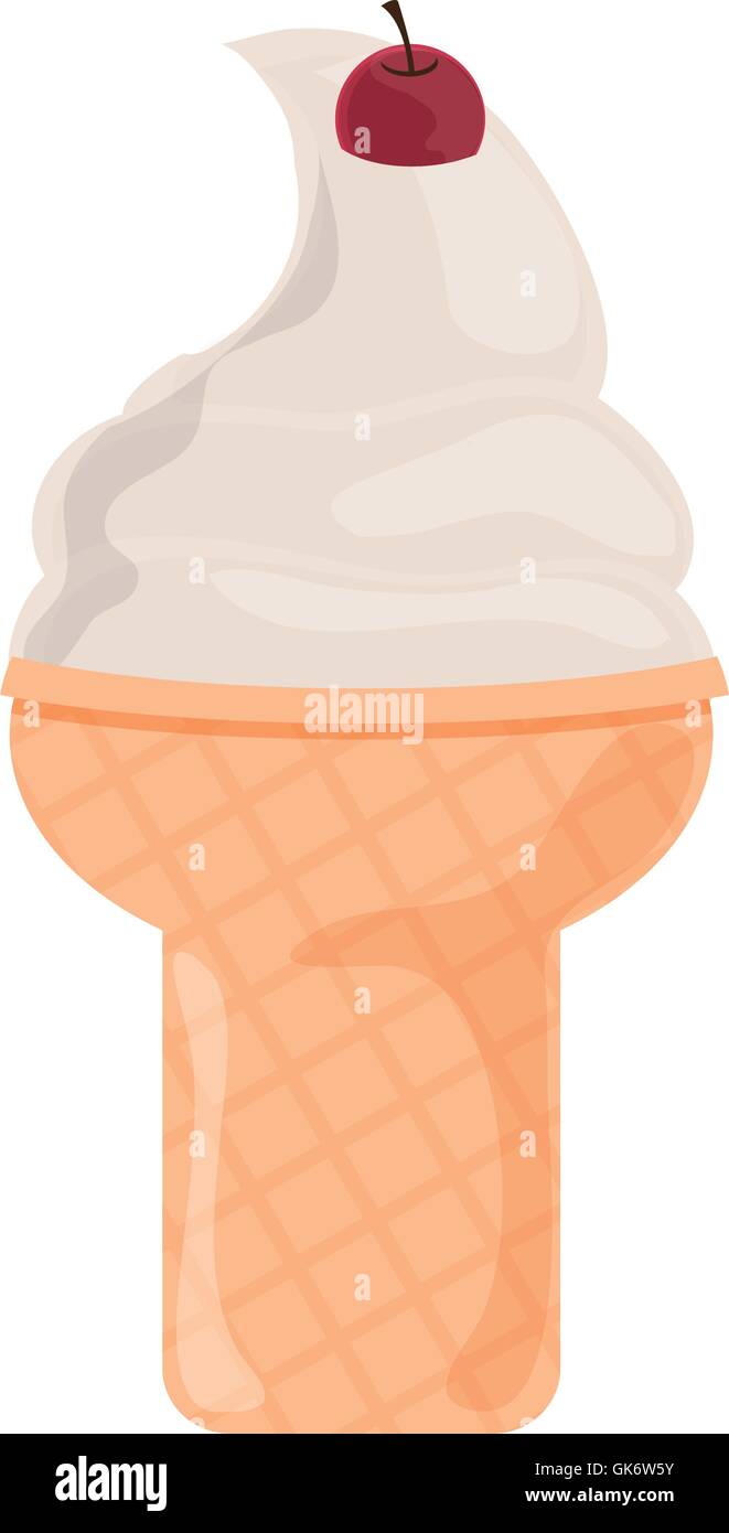 ice cream cone icon Stock Vector Image & Art - Alamy