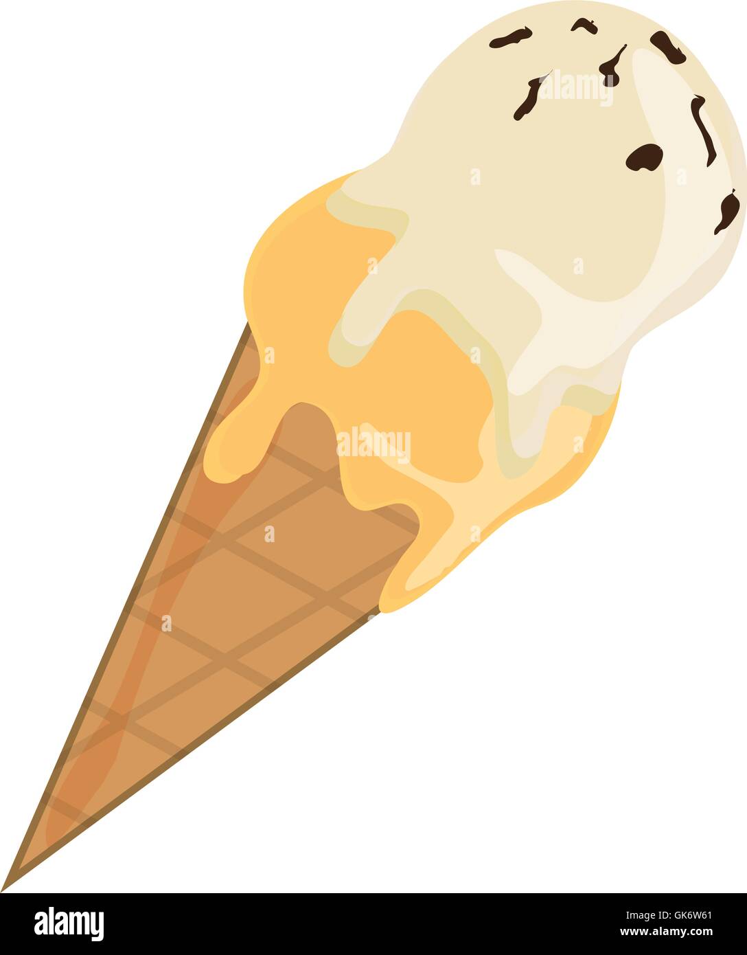 ice cream cone icon Stock Vector Image & Art - Alamy
