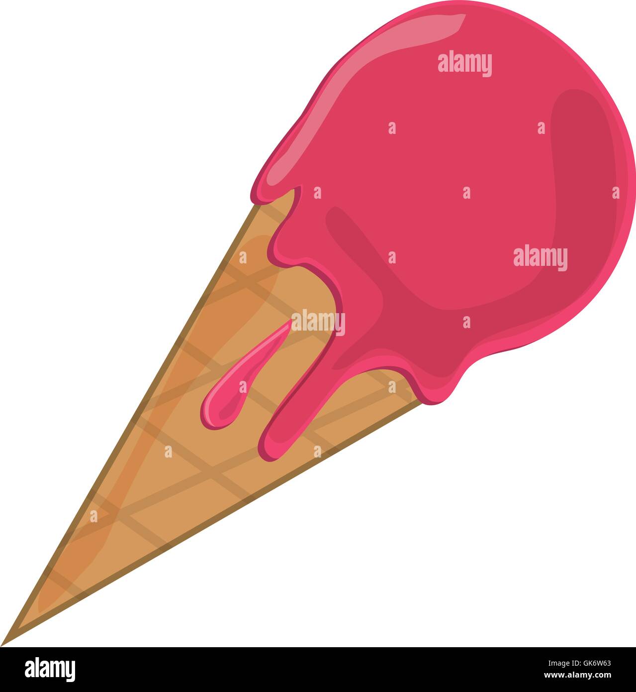 ice cream cone icon Stock Vector Image & Art - Alamy