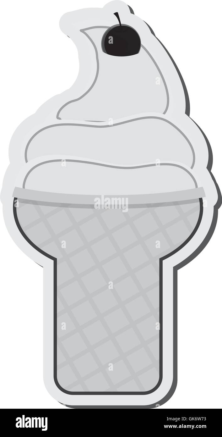 ice cream cone icon Stock Vector Image & Art - Alamy