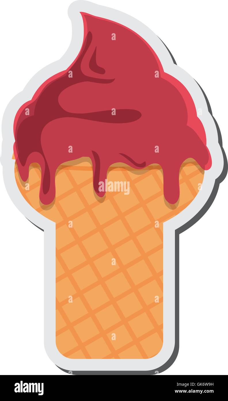 ice cream cone icon Stock Vector Image & Art - Alamy