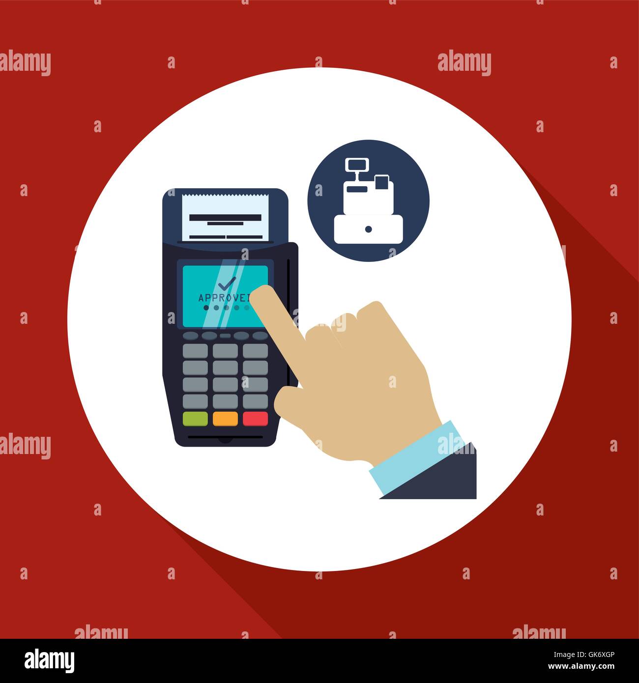 Invoice design. Online payment. Isolated illustration , vector Stock ...