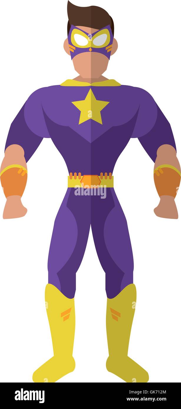 superhero avatar superman comic design Stock Vector Image & Art - Alamy