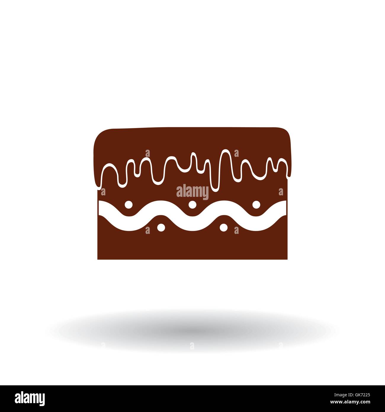 cake icon design Stock Vector Image & Art - Alamy