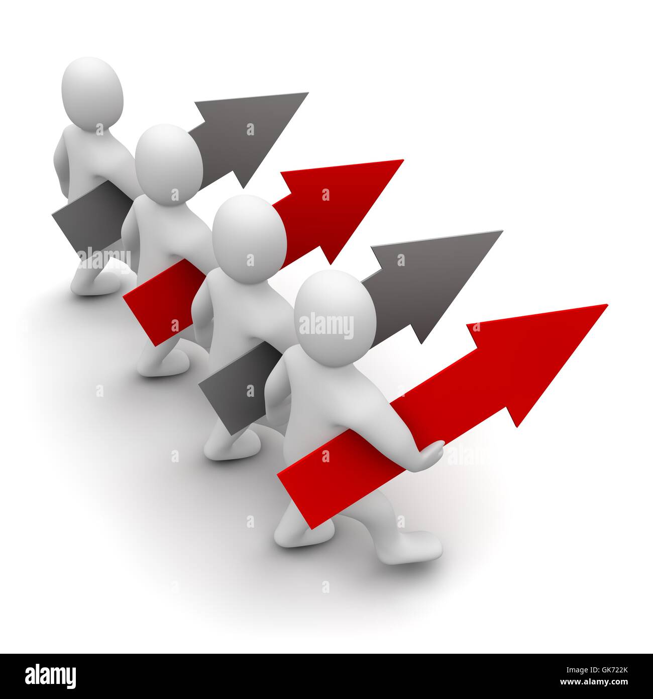 direction teamwork direct Stock Photo - Alamy