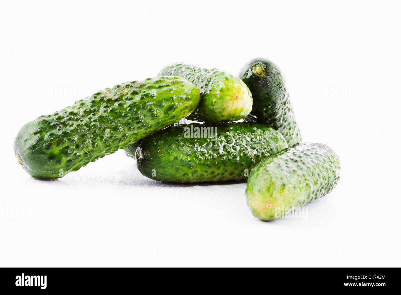inlay-cucumber Stock Photo