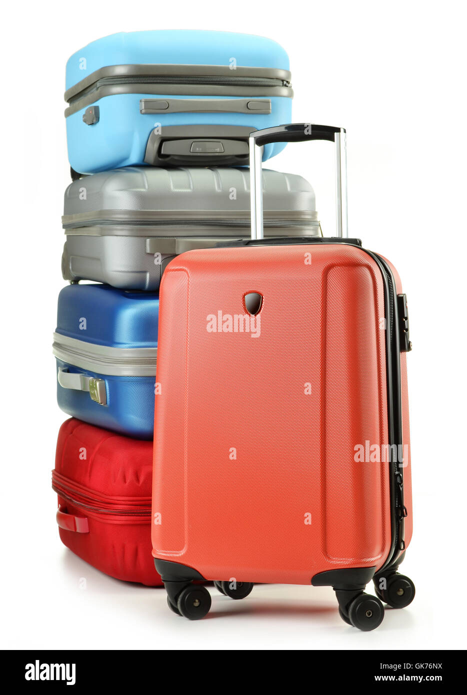 blue travel isolated Stock Photo