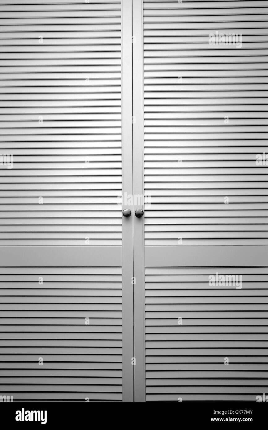 slat door Stock Photo 115100411 Alamy