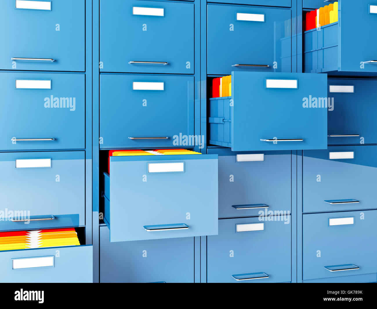 office filing Stock Photo Alamy