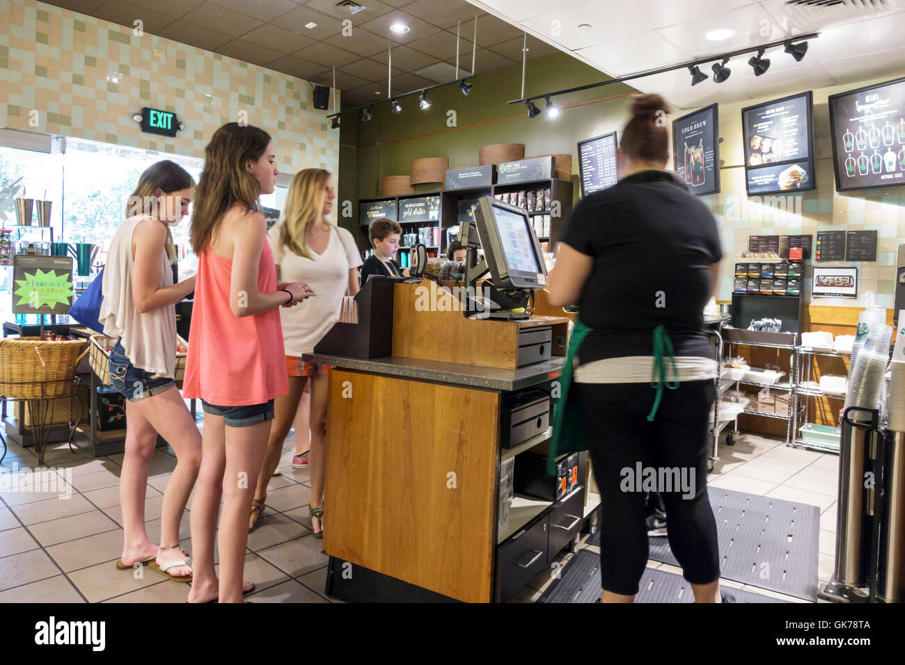 Naples Florida Coastland Center Shopping Mall shopping center Stock
