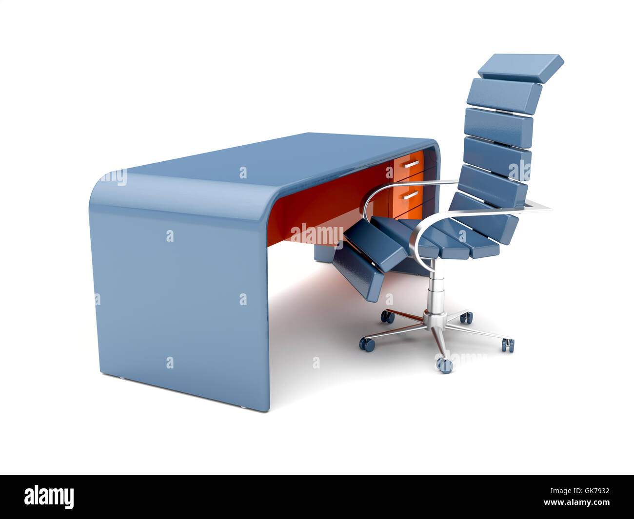 armchair office desk Stock Photo Alamy