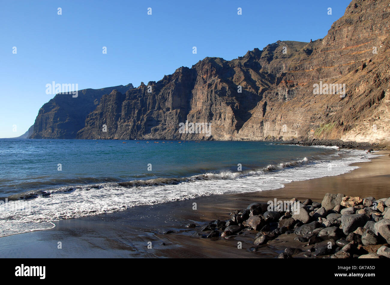 los gigantes in santiago del teide Stock Photo