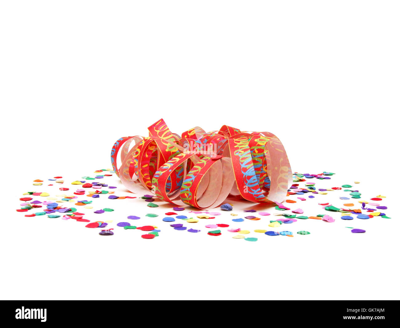 streamer and confetti Stock Photo Alamy
