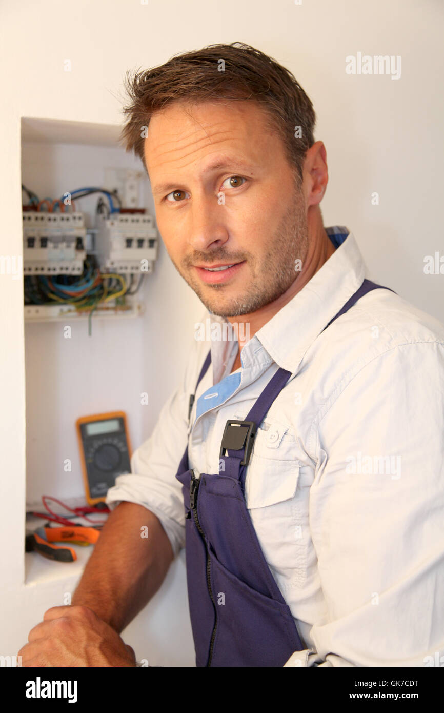 house building job Stock Photo Alamy