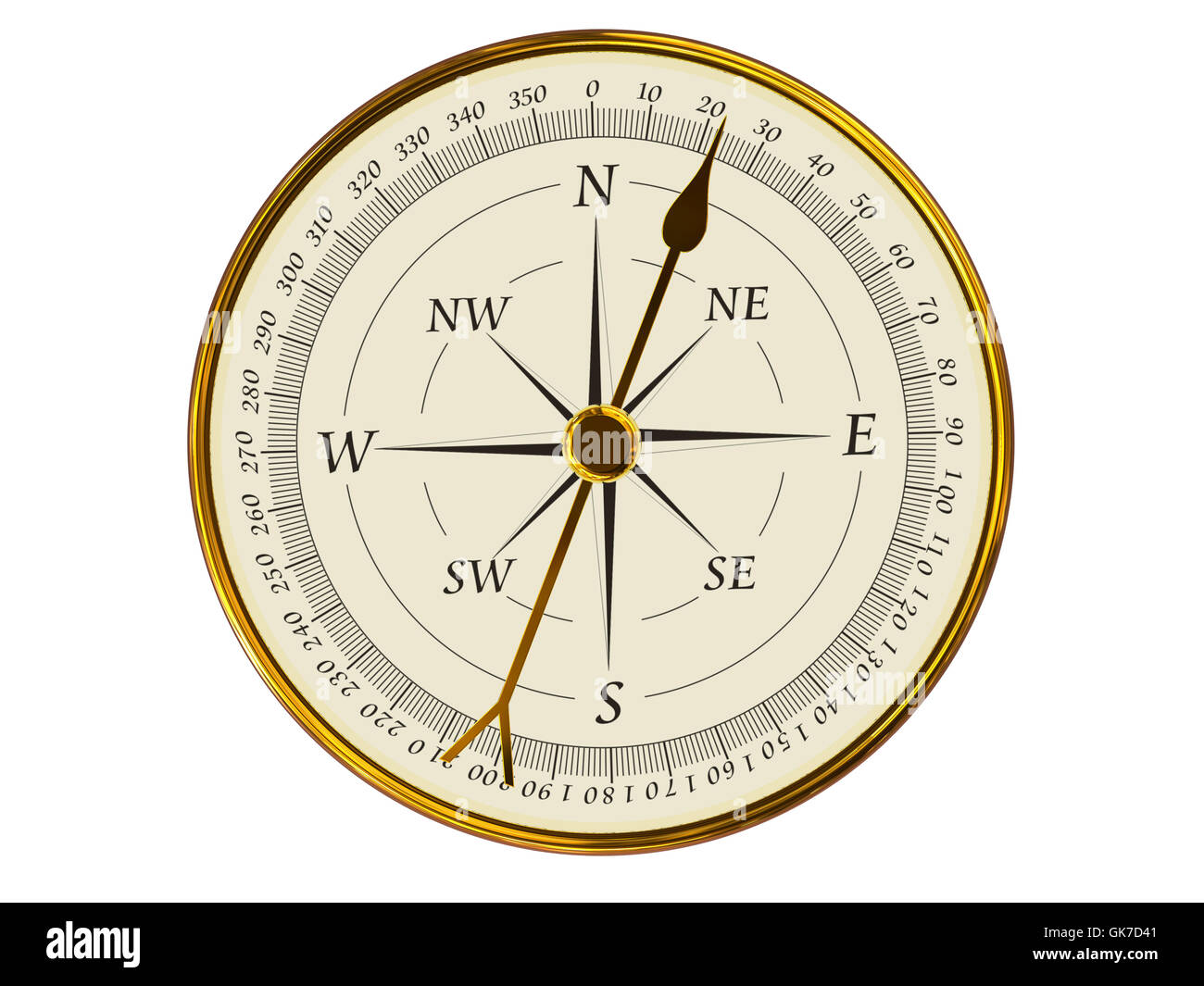 isolated navigation direction Stock Photo Alamy