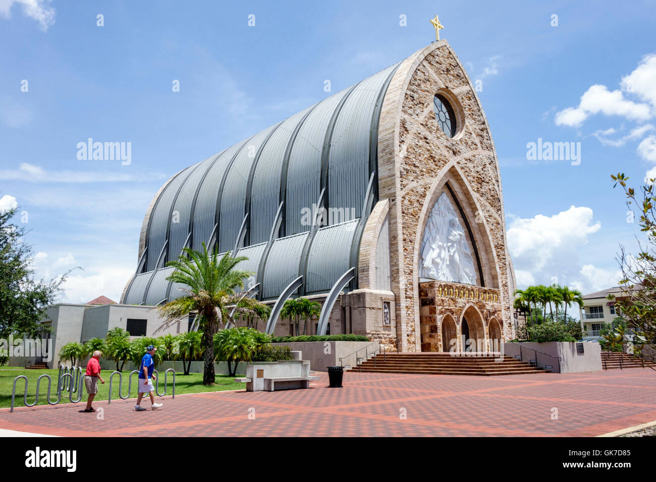 Florida Collier County,Ave Maria,Ave Maria University,planned college town,Tom Monaghan,Ave Maria Oratory,church,Roman Catholic,religion,education,Mar Stock Photo