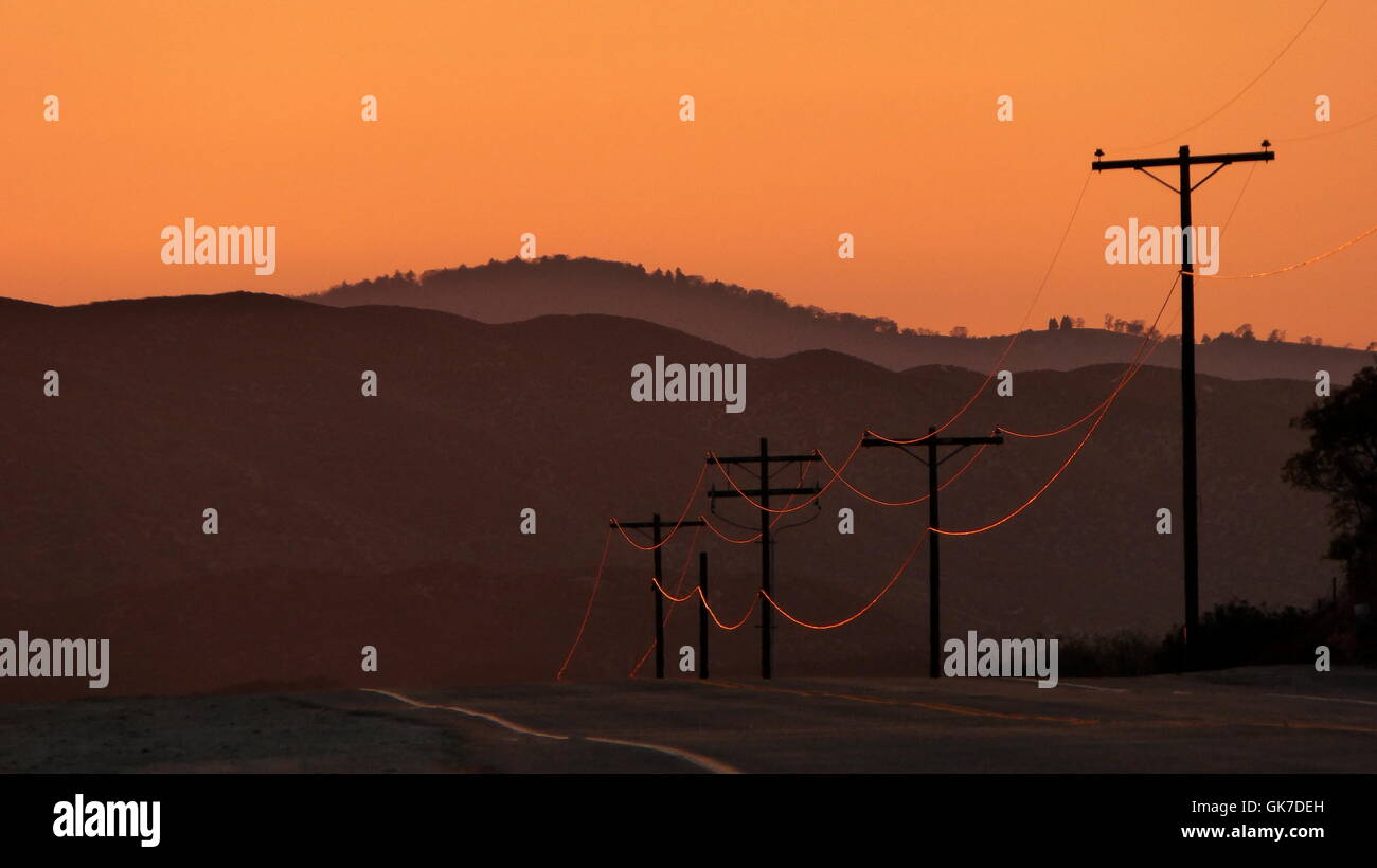 Along the road telephone pole hires stock photography and images Alamy