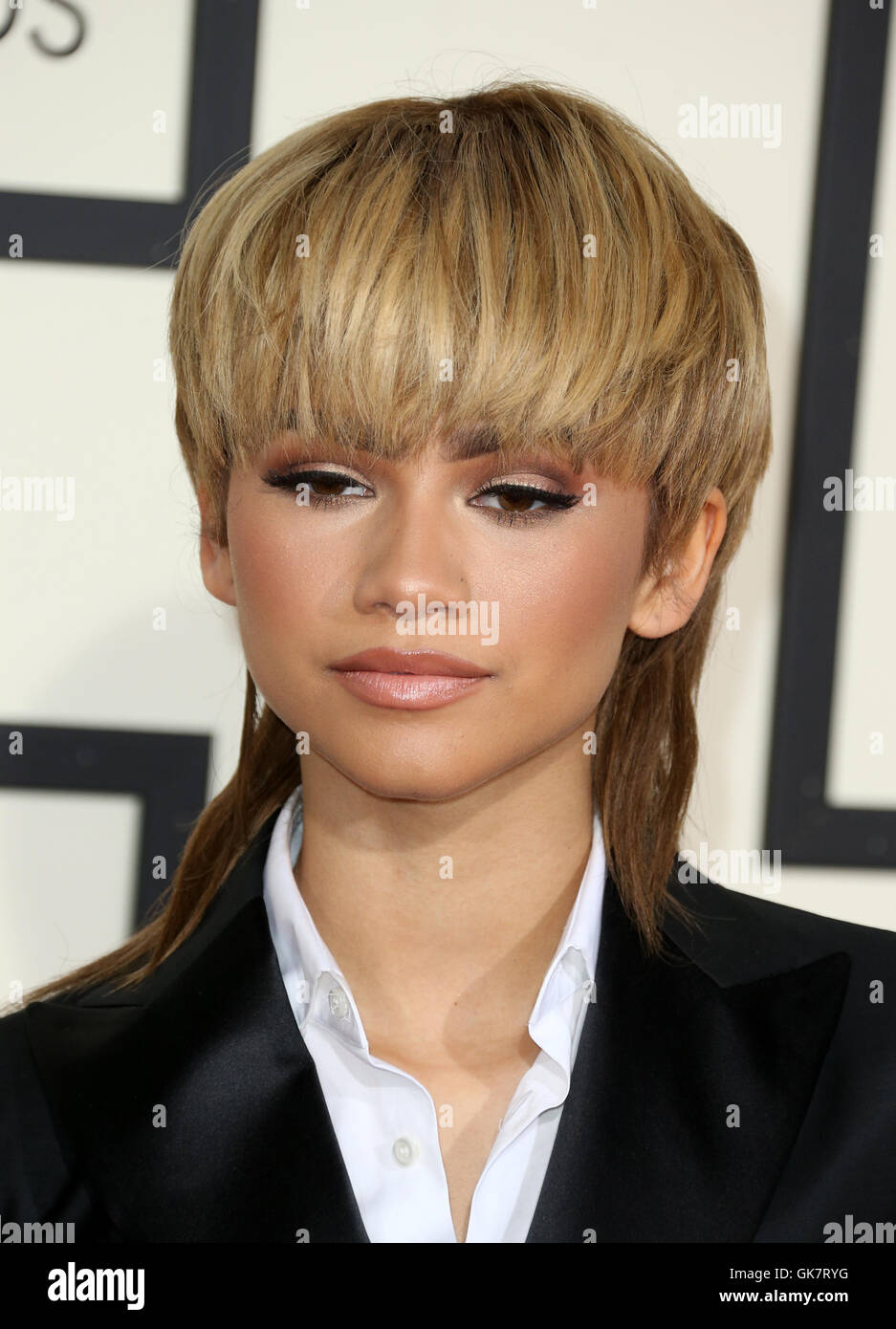 58th Annual GRAMMY Awards - Arrivals Featuring: Zendaya Where: Los