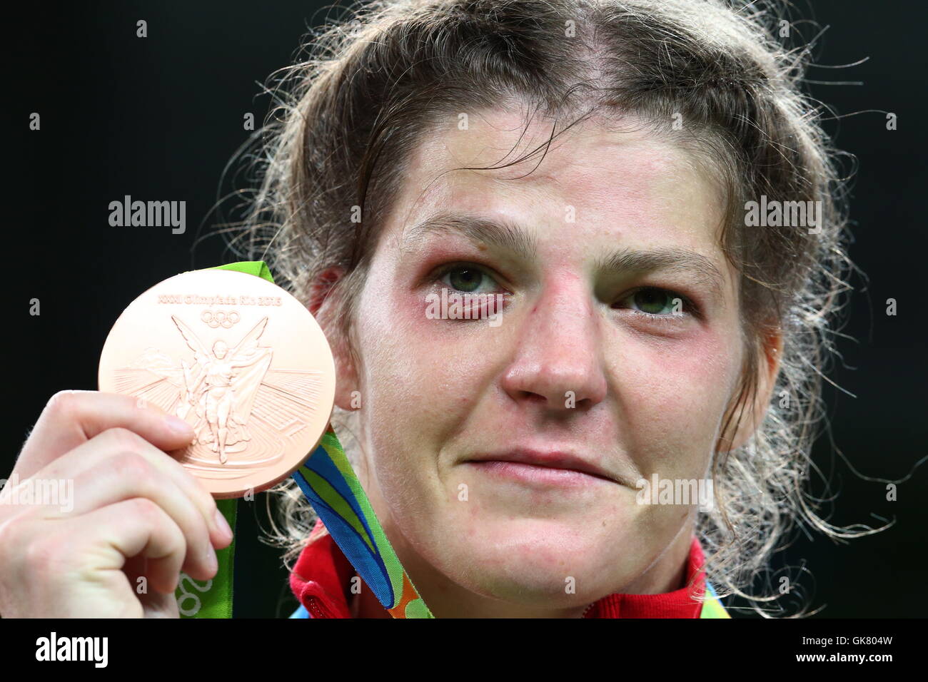 Womens Wrestling Olympics Medal Stock Photos & Womens Wrestling