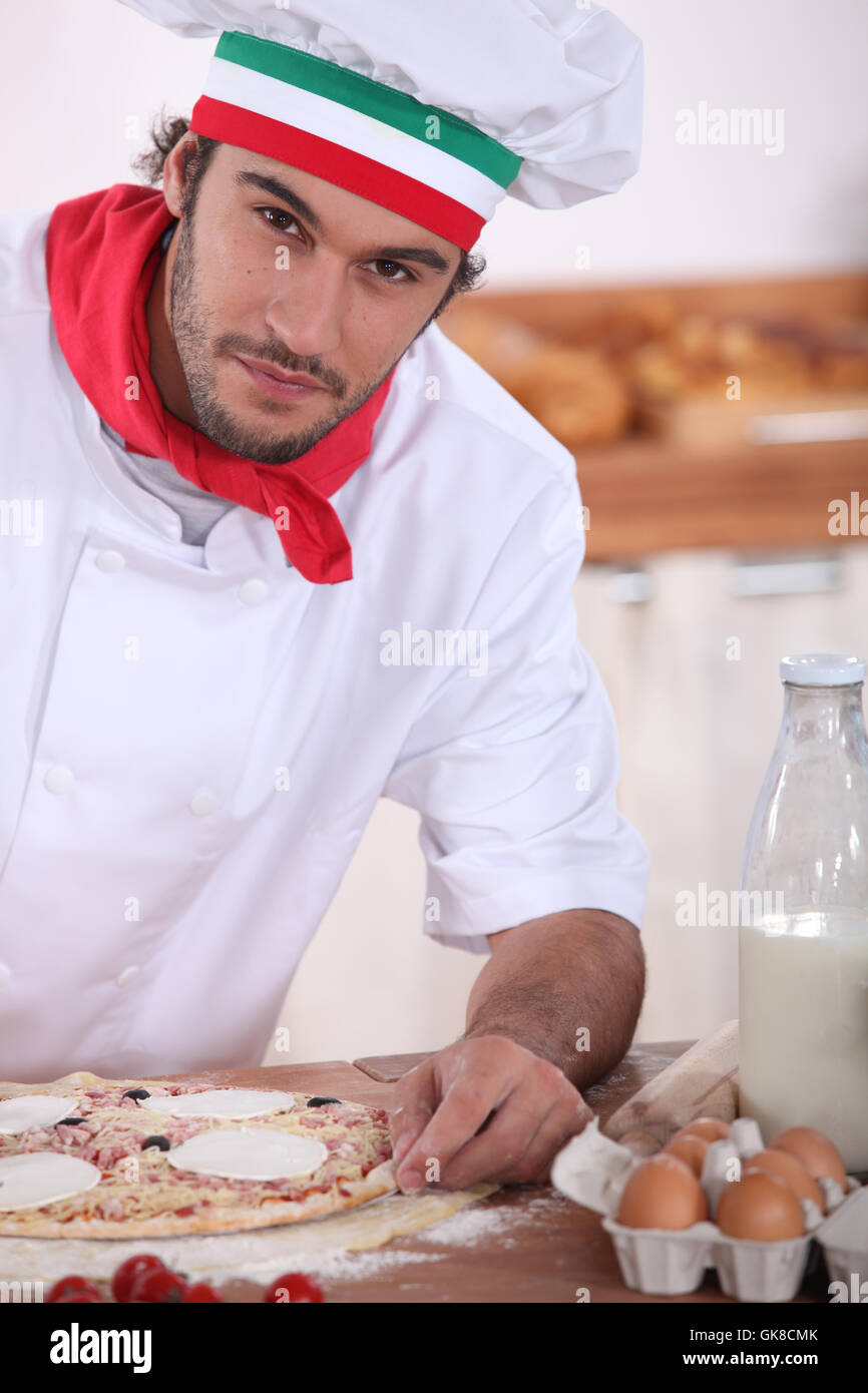 male masculine pizza Stock Photo Alamy