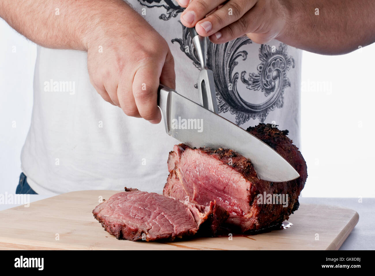 Prime rib carving hi-res stock photography and images - Alamy