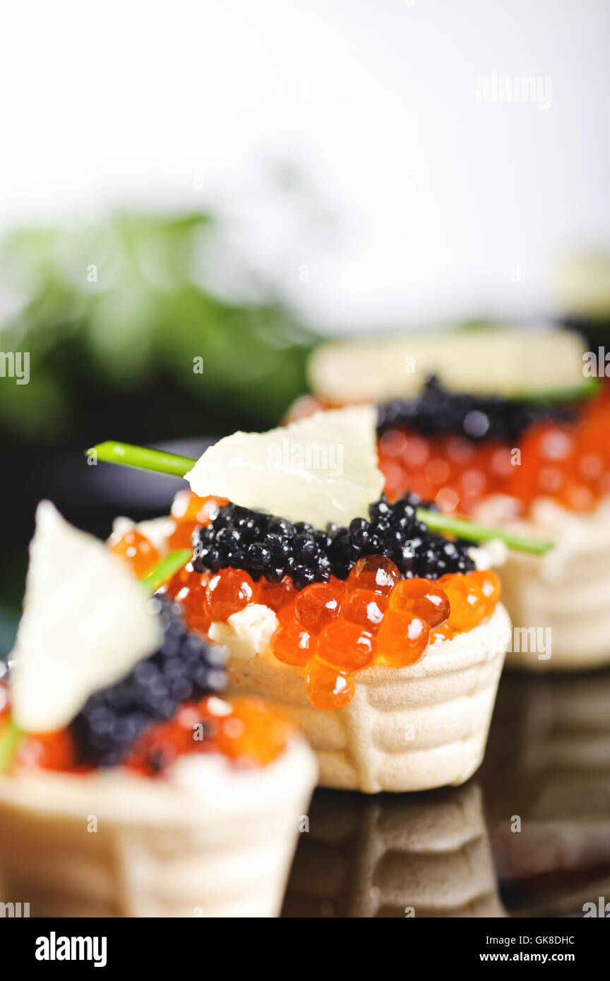 Fish Roe Toast Salmon Roe Appetizer Salmon Roe: A Guide To This Seafood Delicacy
