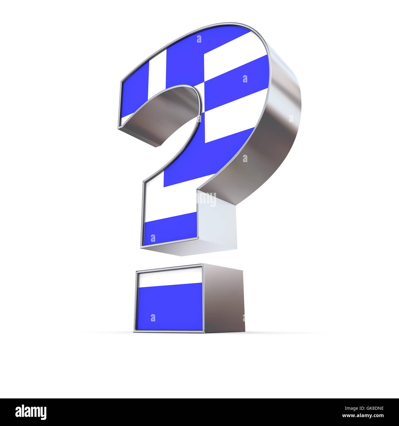 Greece Question Mark Stock Photo - Alamy