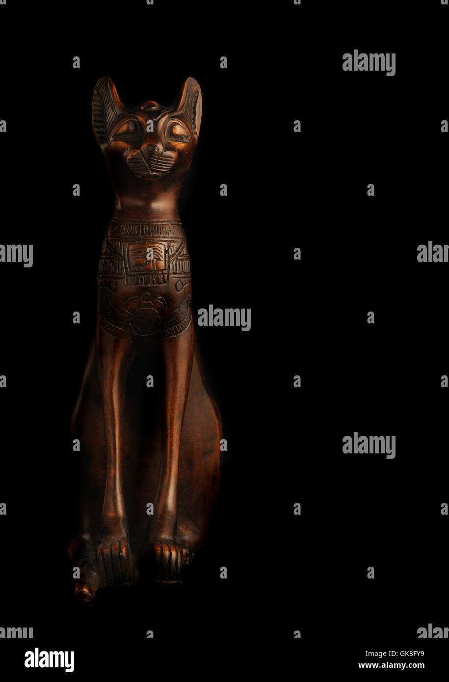 Ancient egyptian art cat hi-res stock photography and images - Alamy