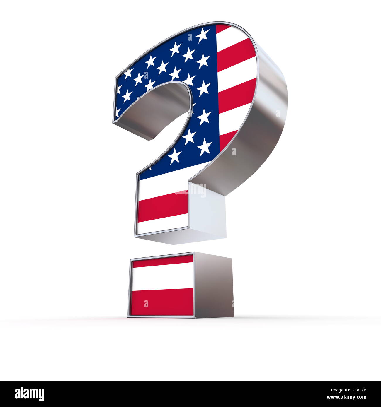 American flag question mark hires stock photography and images Alamy