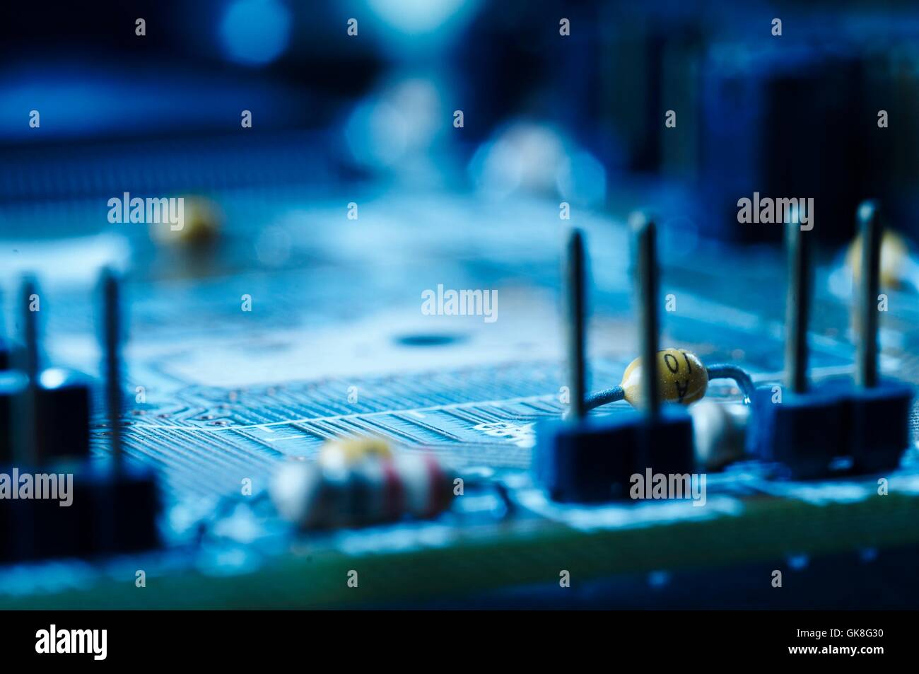 detail electronics industry Stock Photo