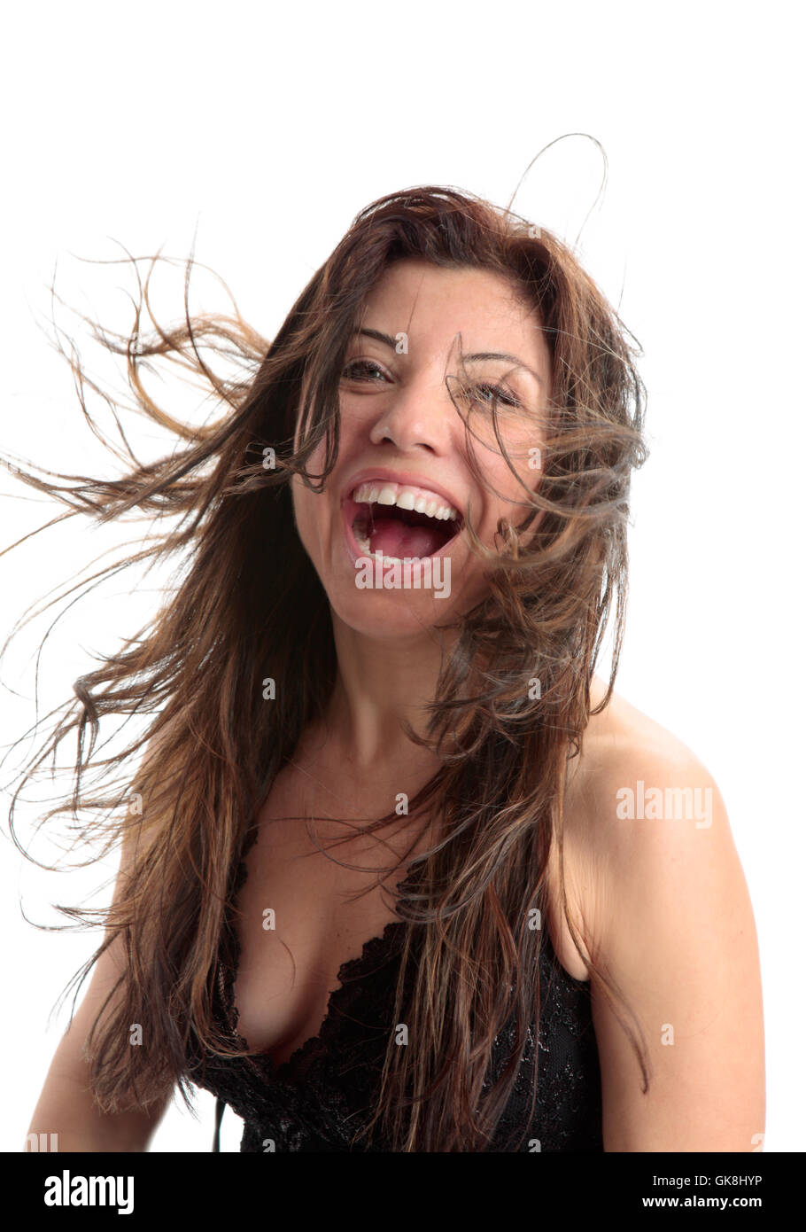 Happiness Beauty Vitality Fun Stock Photo