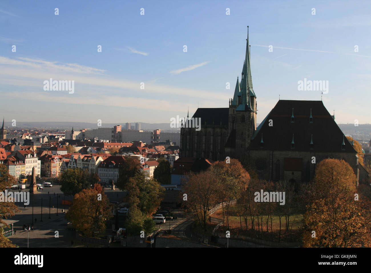 germany - erfurt - st. severus Stock Photo