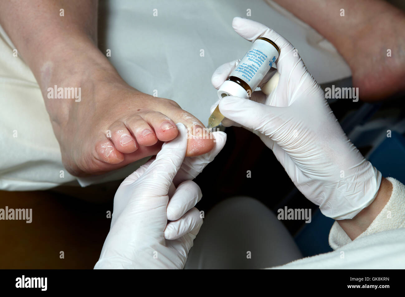 podiatry foot care chiropody Stock Photo Alamy