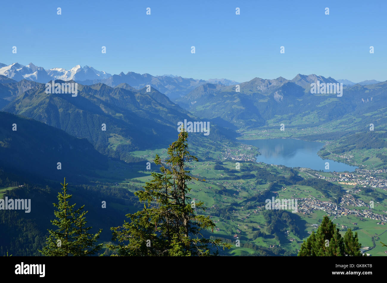 mountains tourism switzerland Stock Photo