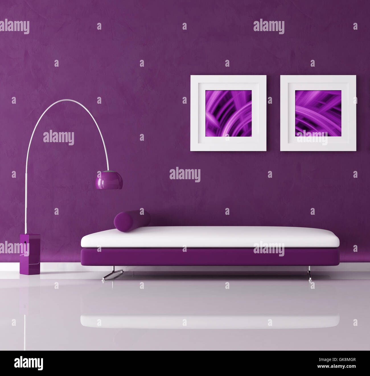 furniture interior wall Stock Photo - Alamy