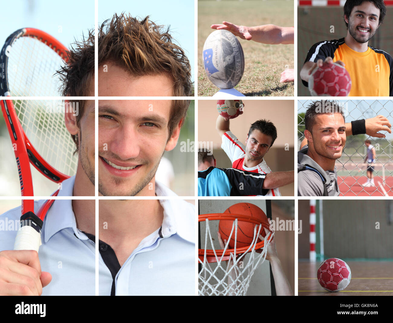 Multiple images of basketball hires stock photography and images Alamy