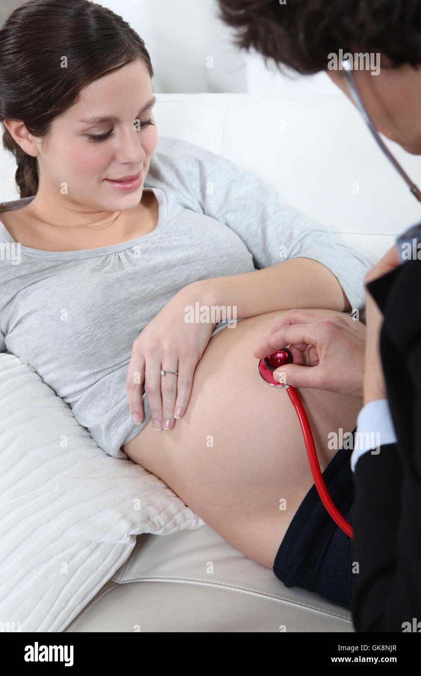 birth childbirth parturition Stock Photo