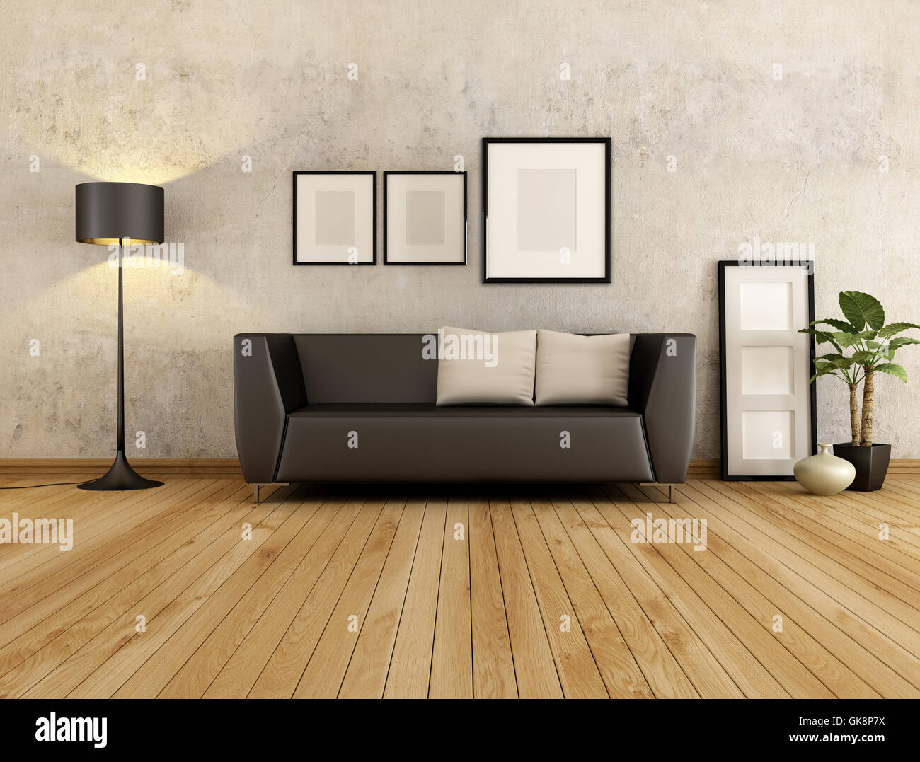 furniture interior wall Stock Photo - Alamy